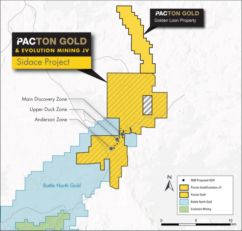 Pacton Gold, Tuesday, January 19, 2021, Press release picture