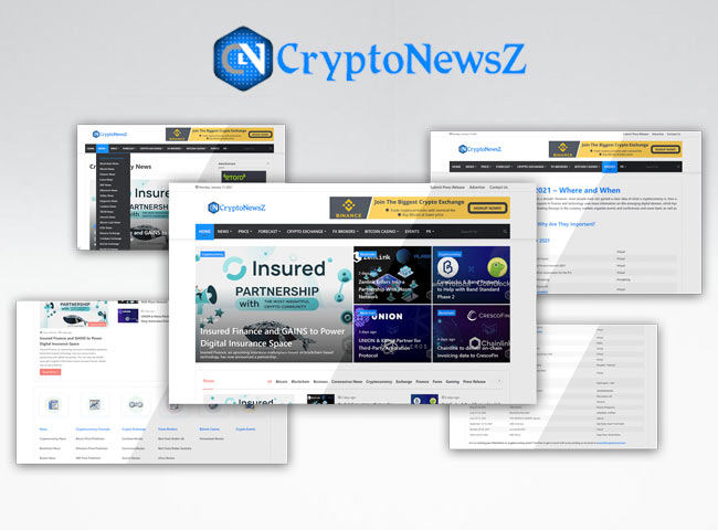 CryptoNewsZ, Monday, January 25, 2021, Press release picture