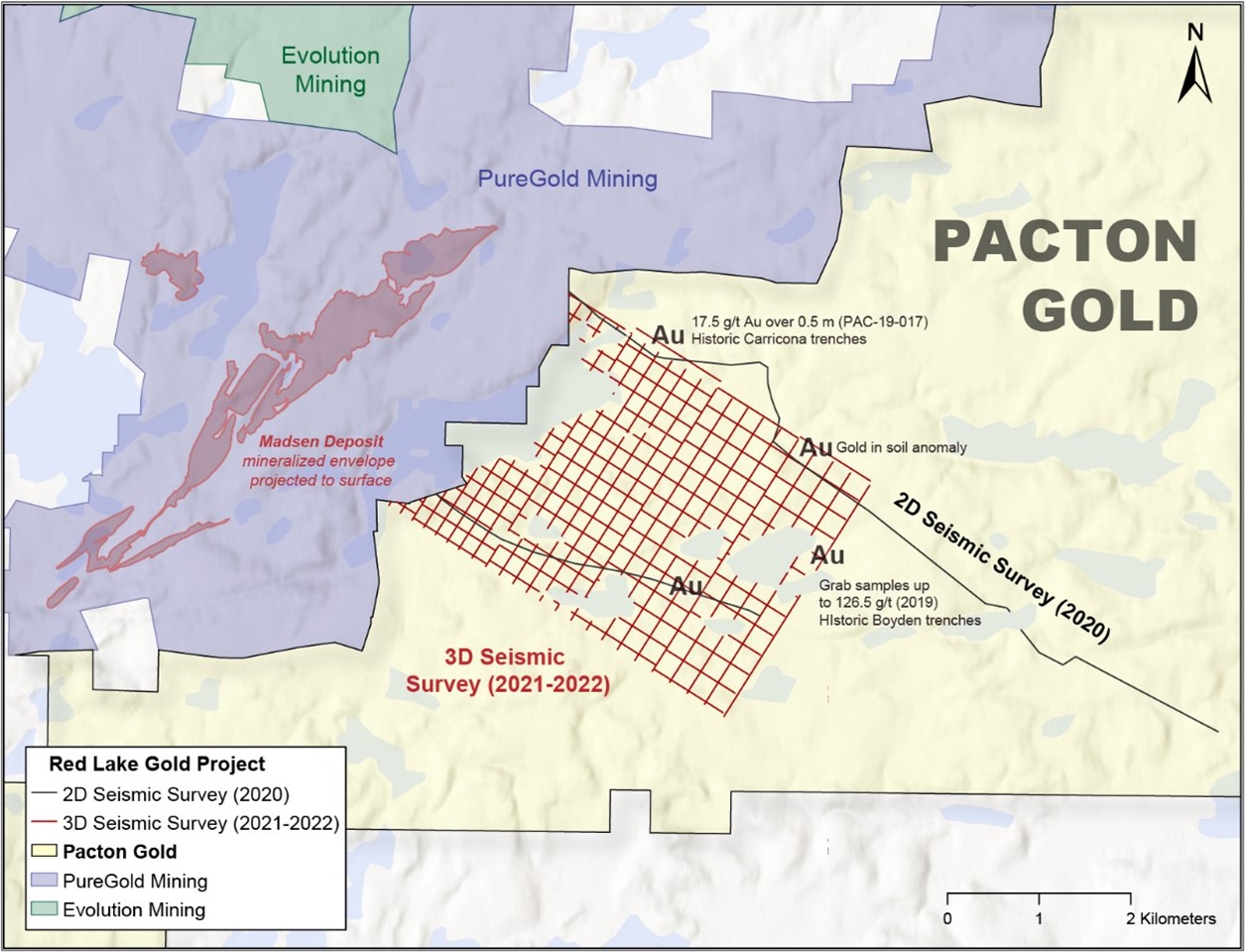 Pacton Gold, Tuesday, January 26, 2021, Press release picture