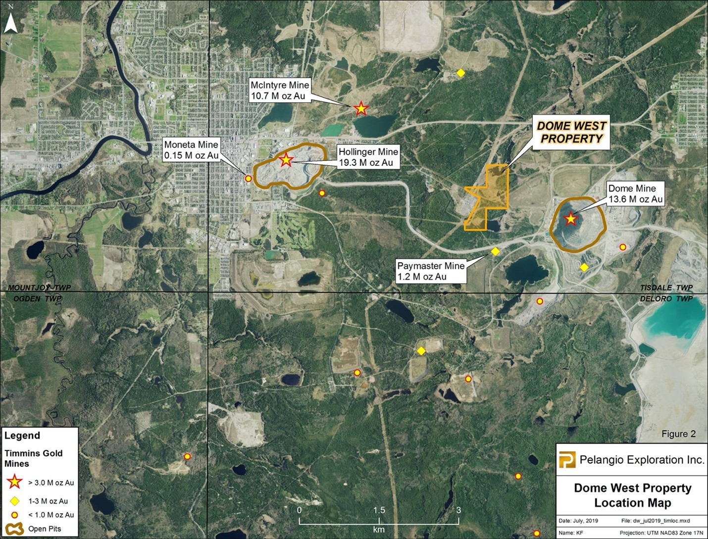 Pelangio Exploration Inc., Tuesday, January 26, 2021, Press release picture