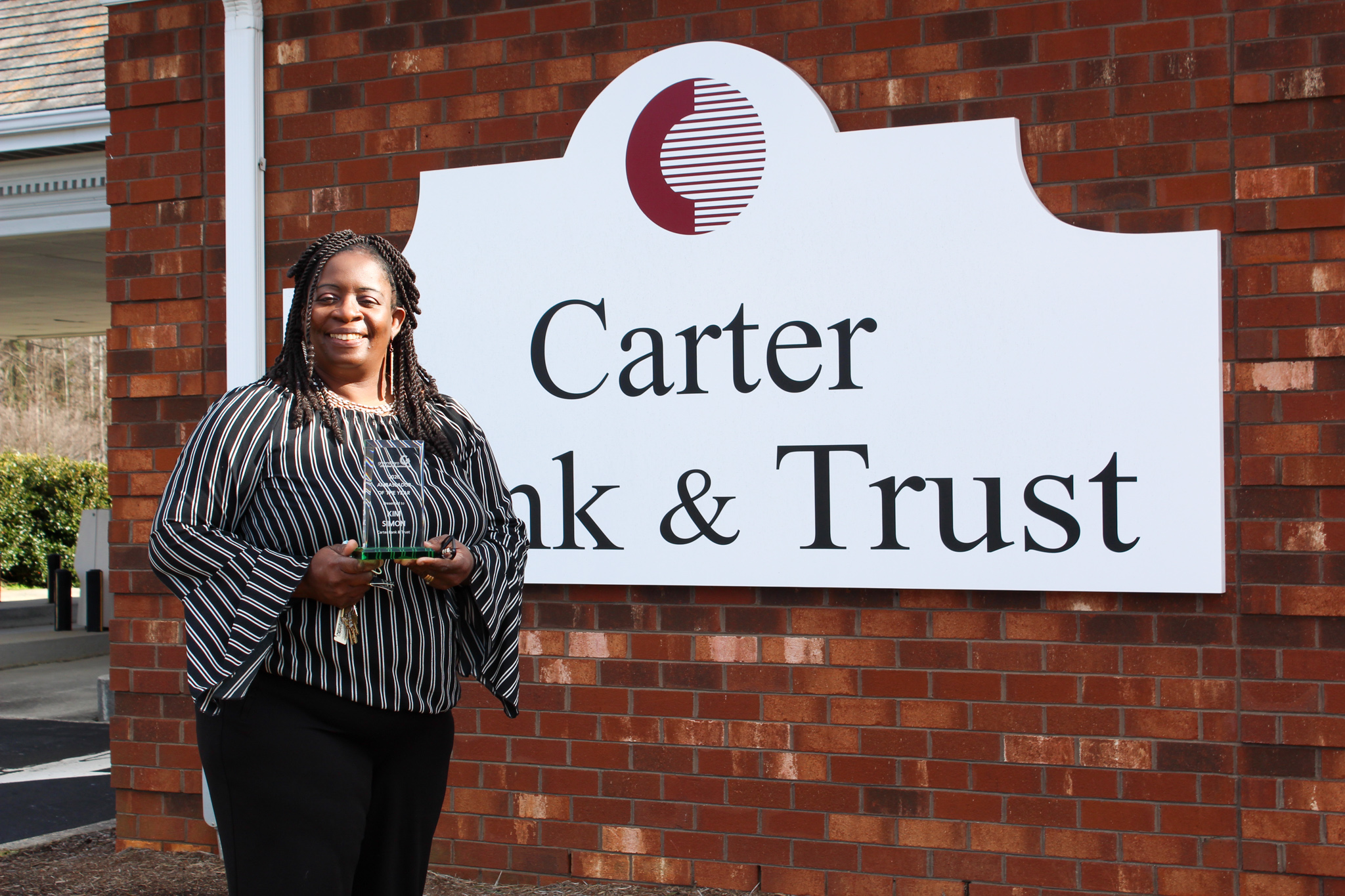 Carter Bank & Trust, Friday, February 12, 2021, Press release picture