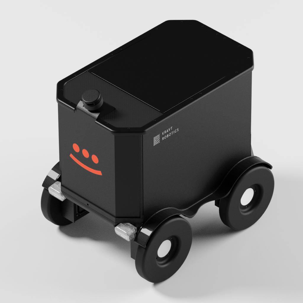 Kravt Robotics Partners with Allset to Create a Robotic Food Delivery Service in California - Image