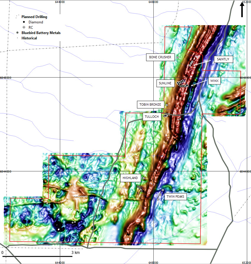 Huntsman Exploration Inc., Wednesday, March 3, 2021, Press release picture
