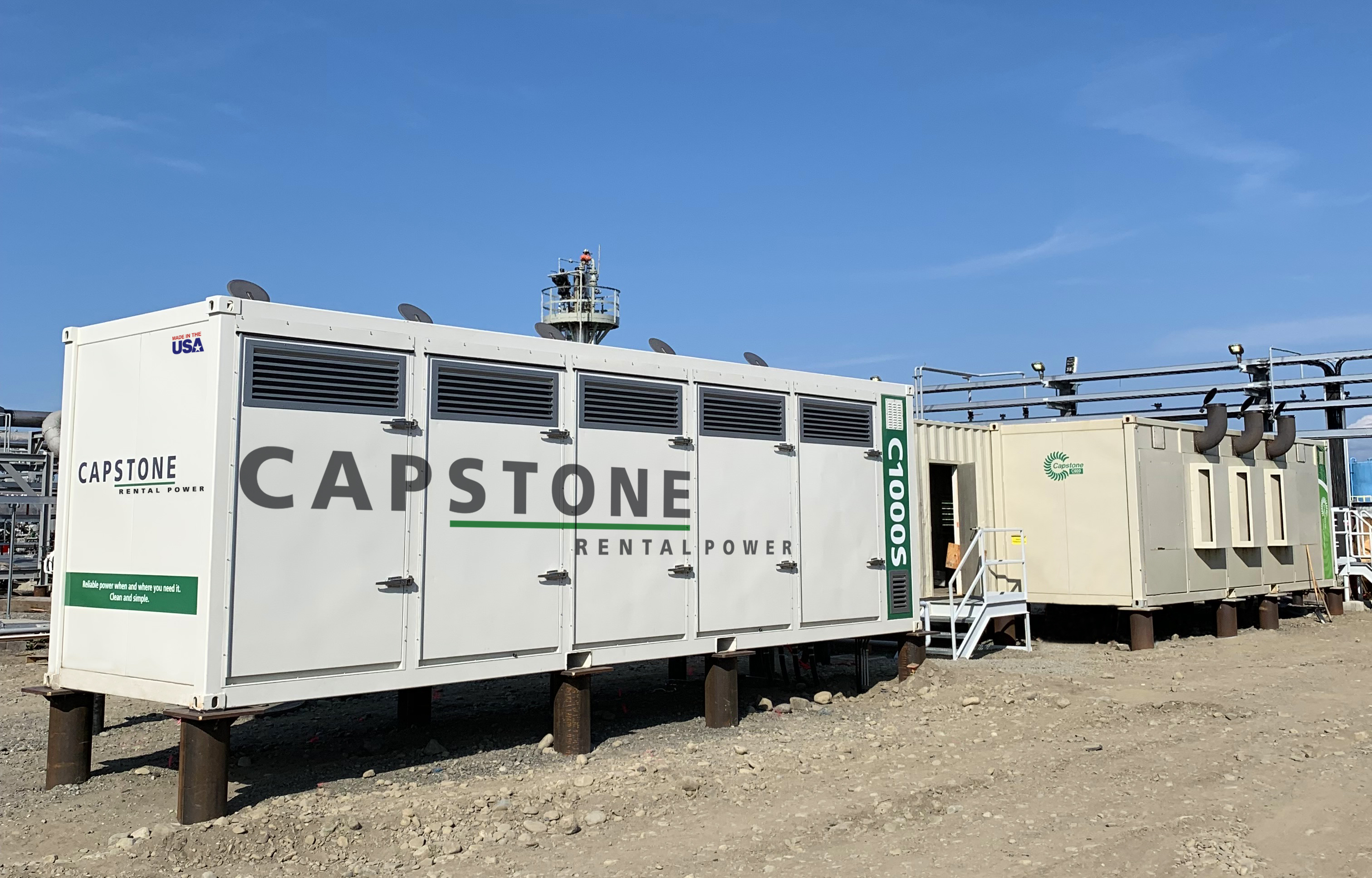 Capstone Turbine Corporation, Monday, March 8, 2021, Press release picture