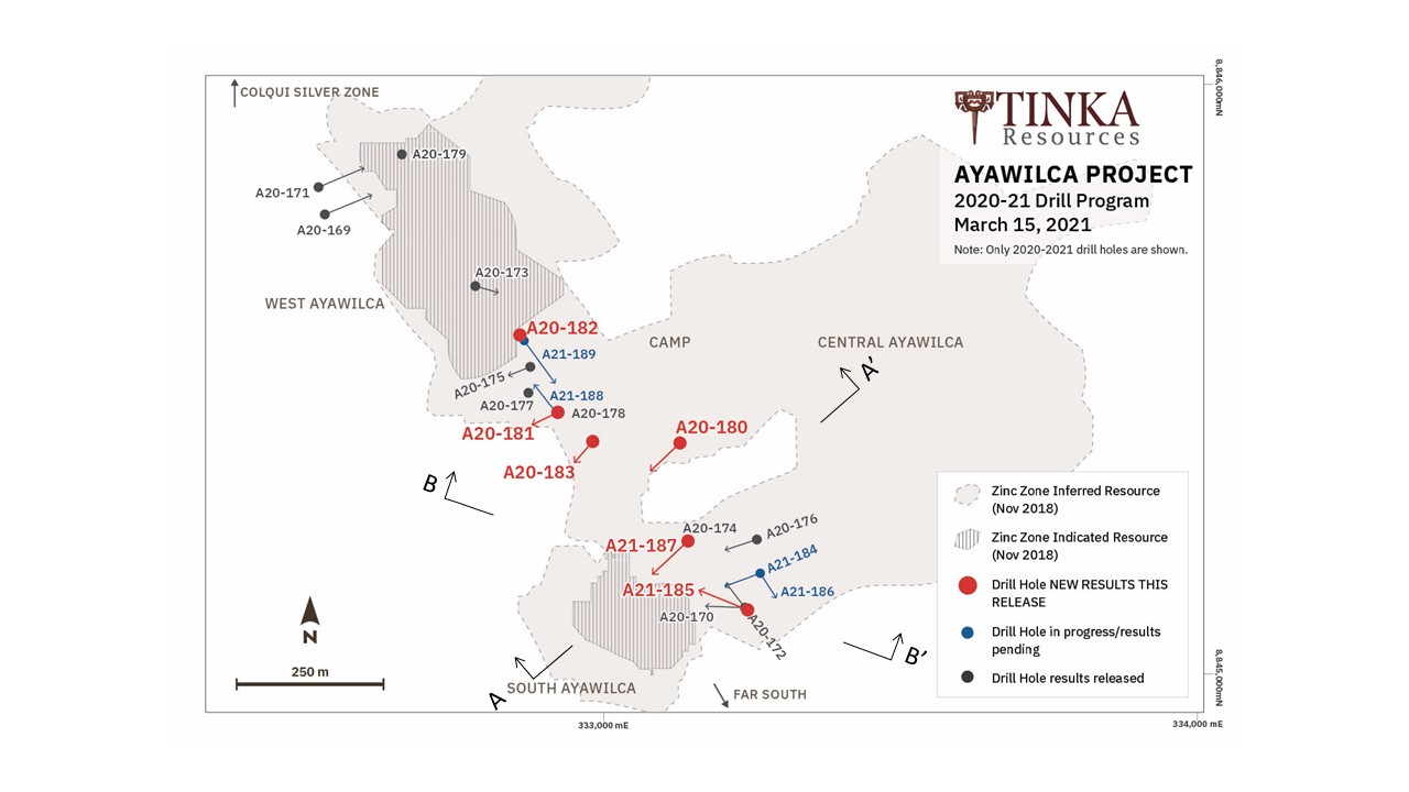 Tinka Resources Ltd., Wednesday, March 17, 2021, Press release picture