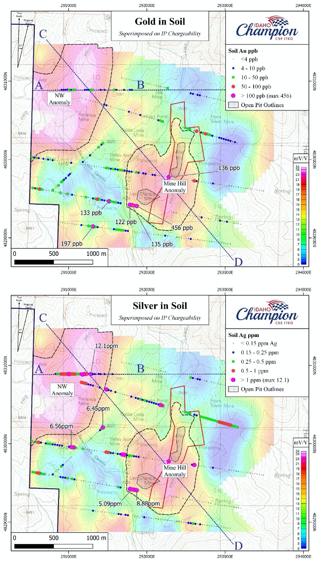 Idaho Champion Gold Mines Canada Inc., Thursday, April 8, 2021, Press release picture