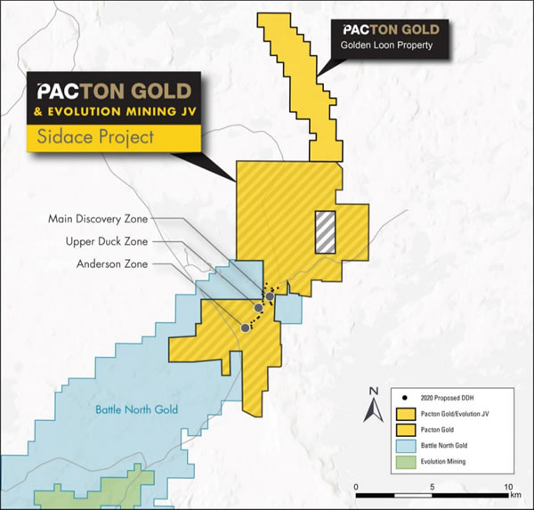 Pacton Gold, Wednesday, April 14, 2021, Press release picture