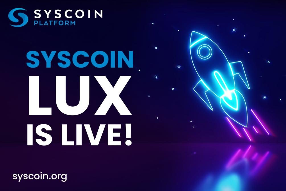 Syscoin, Saturday, May 1, 2021, Press release picture