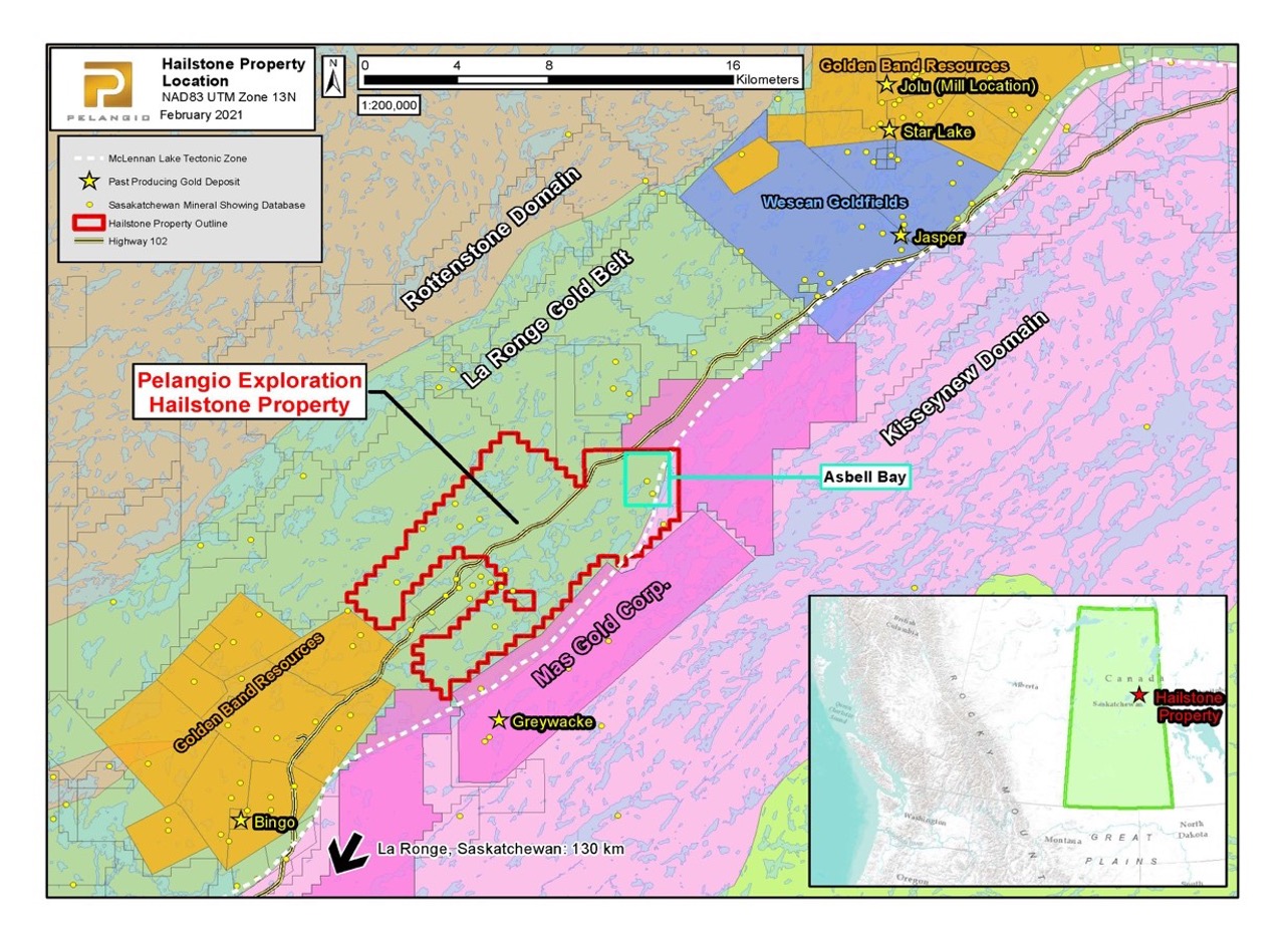 Pelangio Exploration Inc. , Friday, May 7, 2021, Press release picture