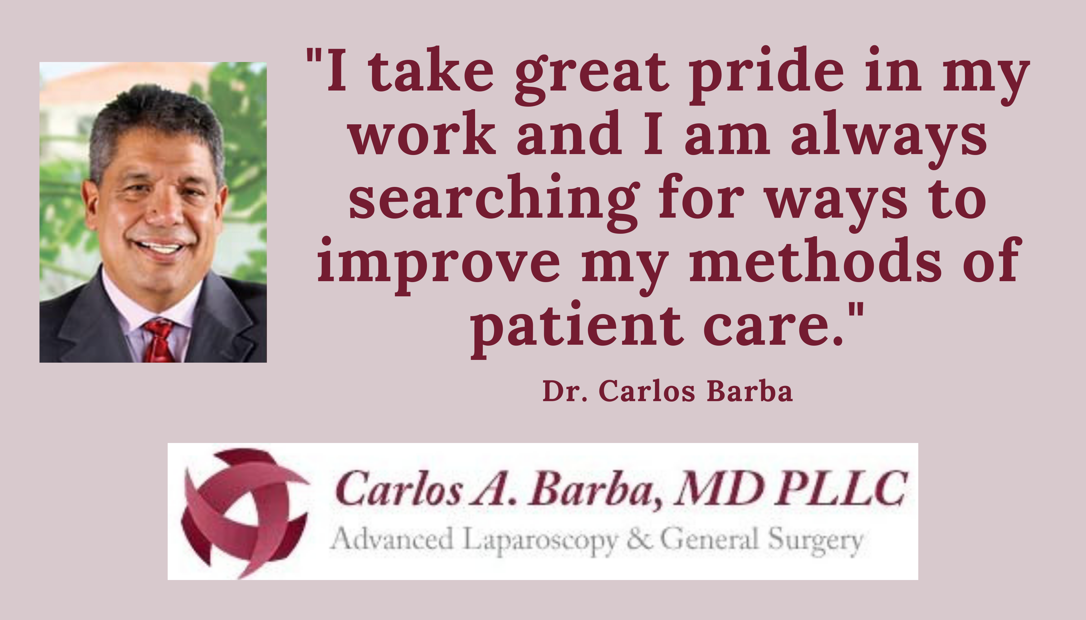 Dr. Carlos A. Barba, MD, PLLC, Thursday, May 27, 2021, Press release picture