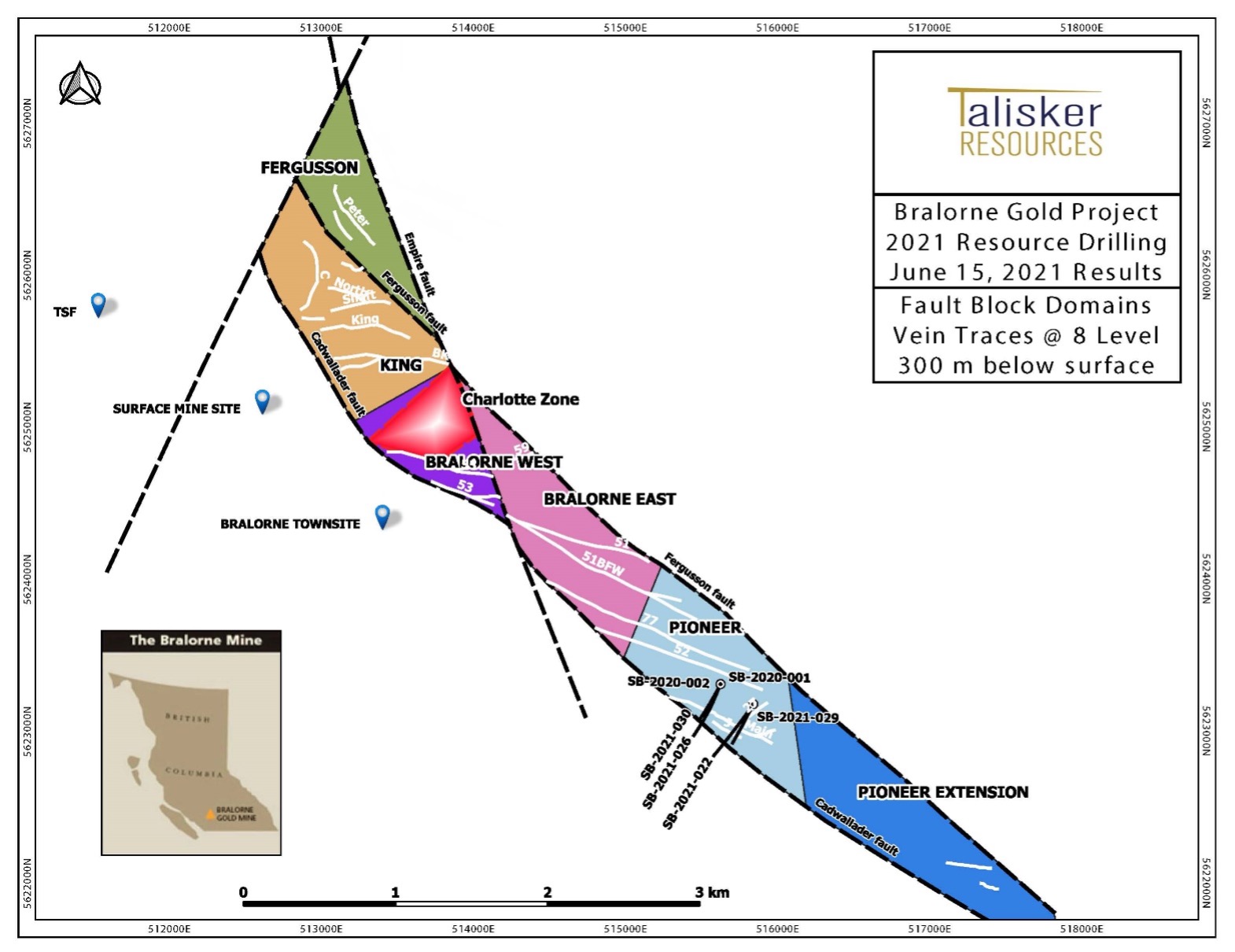 Talisker Resources Ltd., Tuesday, June 22, 2021, Press release picture