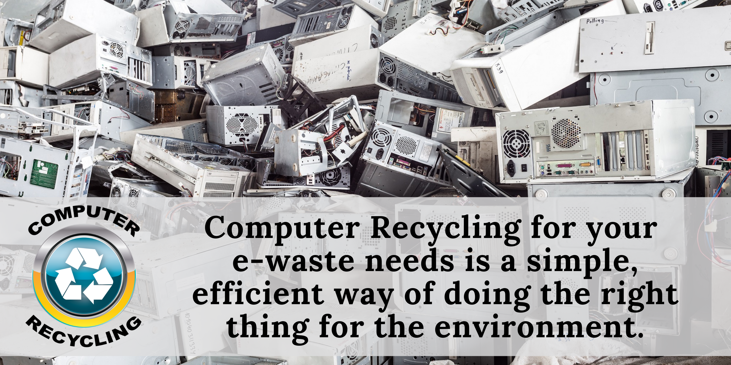 Computer Recycling, Wednesday, June 30, 2021, Press release picture