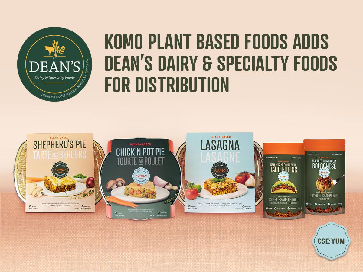 KOMO Plant Based Foods Inc., Tuesday, July 27, 2021, Press release picture