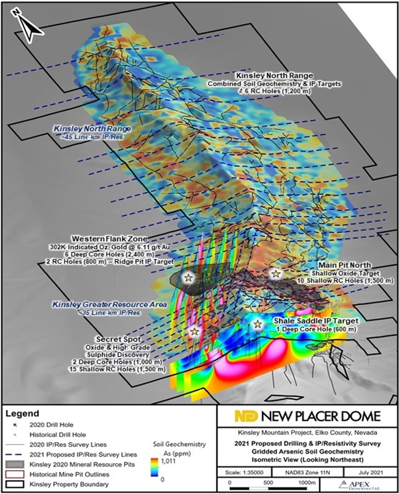 New Placer Dome Gold Corp. , Tuesday, September 14, 2021, Press release picture
