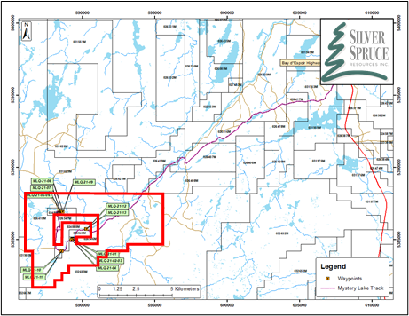 Silver Spruce Resources Inc., Tuesday, September 14, 2021, Press release picture