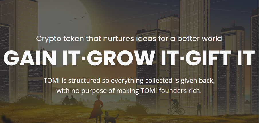 TOMI Token, Friday, September 24, 2021, Press release picture