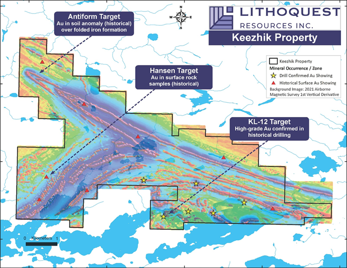 Lithoquest Resources Inc., Tuesday, September 28, 2021, Press release picture