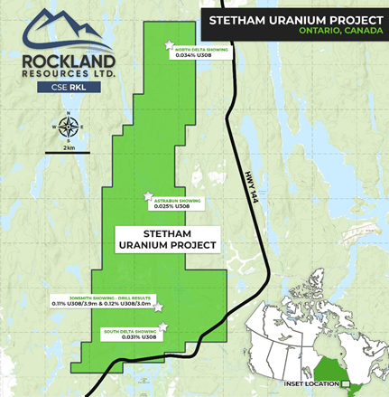 Rockland Resources Ltd., Tuesday, October 5, 2021, Press release picture