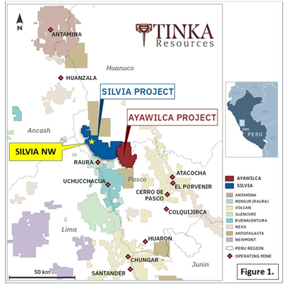 Tinka Resources Ltd., Thursday, October 7, 2021, Press release picture