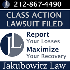 Jakubowitz Law, Monday, October 11, 2021, Press release picture