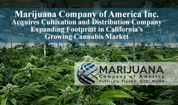 Marijuana Company of America, Inc., Thursday, October 14, 2021, Press release picture