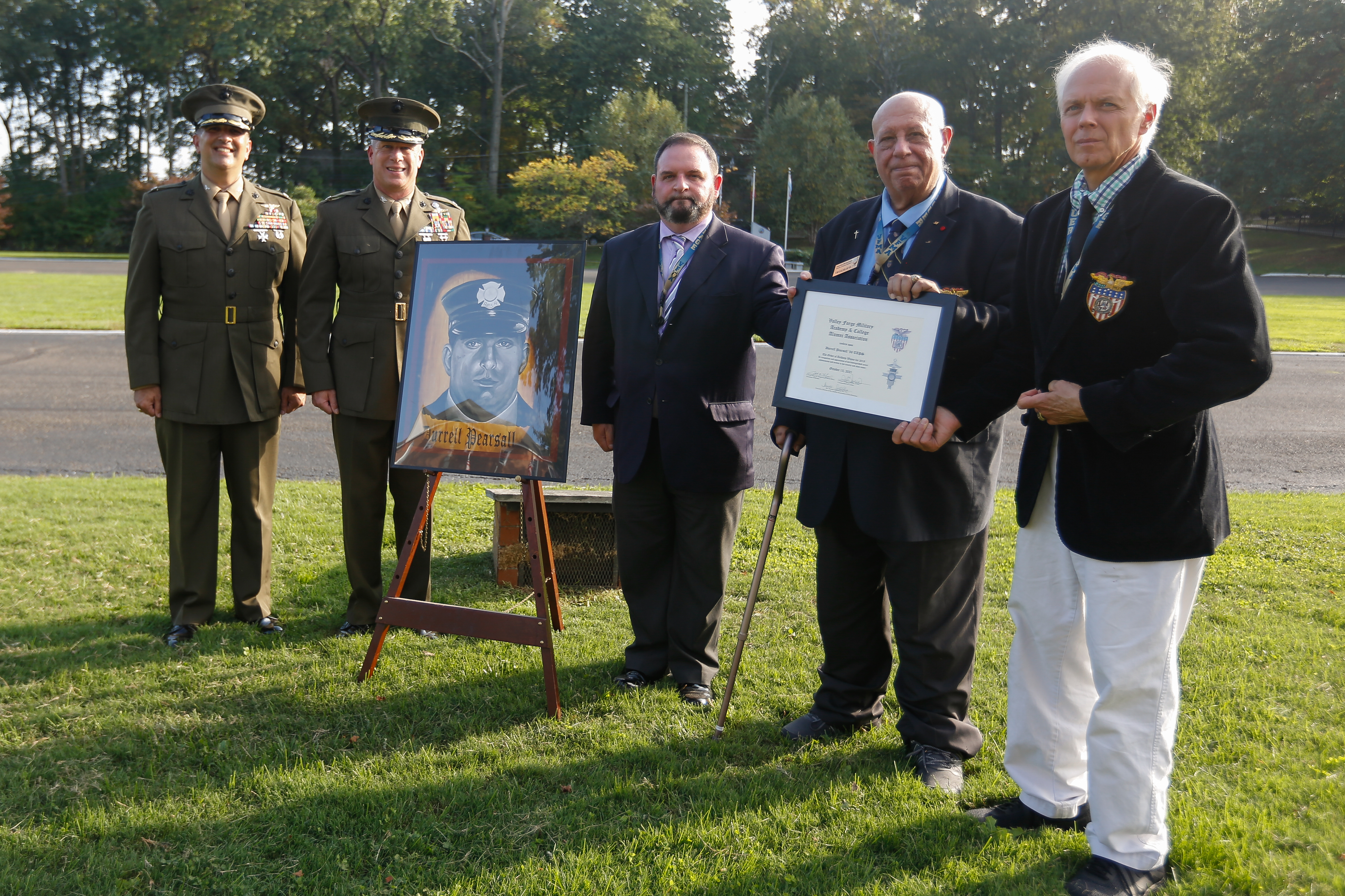 Valley Forge Military Academy and College, Monday, October 18, 2021, Press release picture