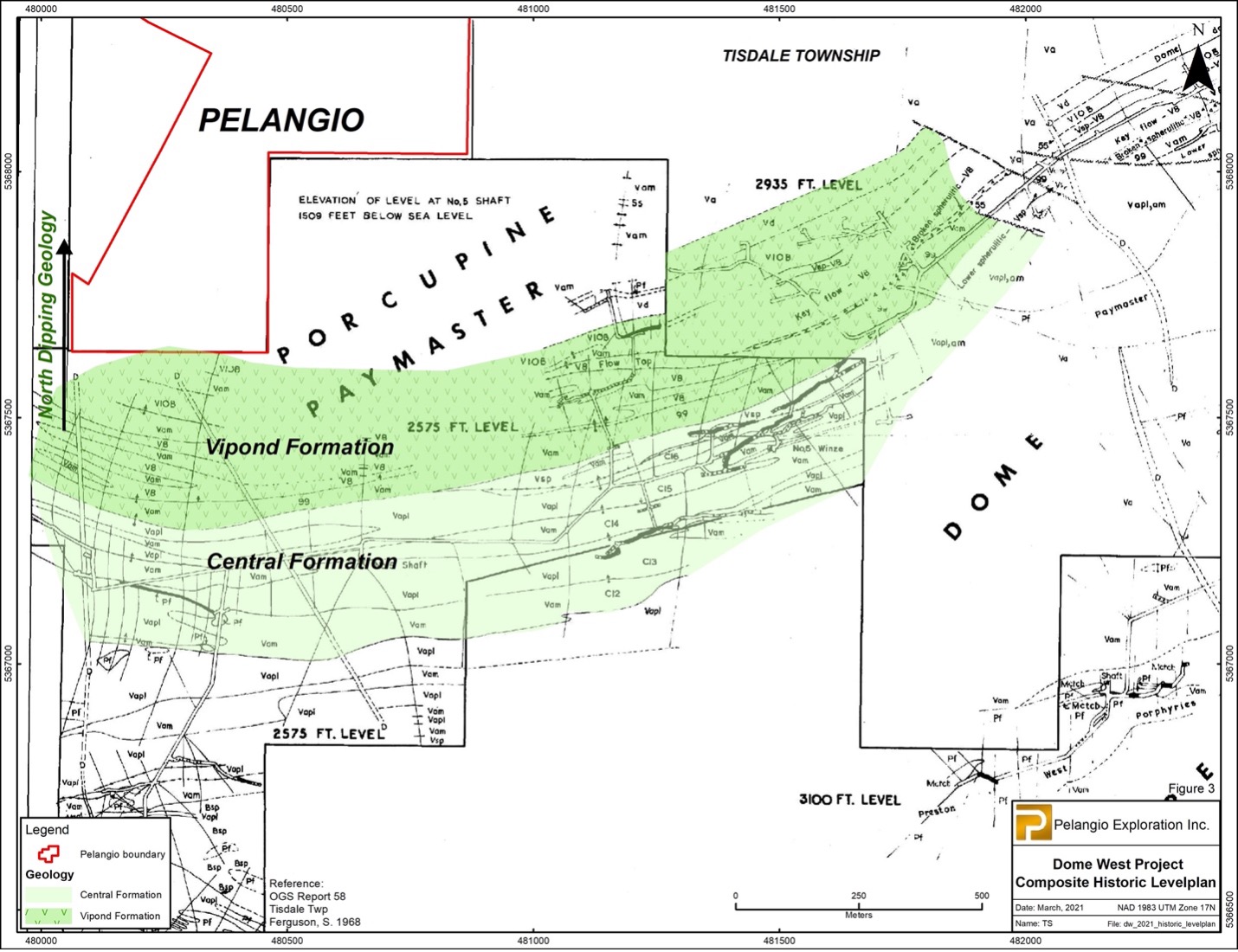 Pelangio Exploration Inc. , Tuesday, November 9, 2021, Press release picture