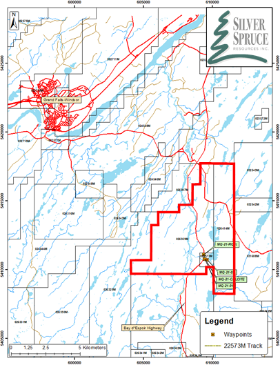 Silver Spruce Resources Inc., Tuesday, November 23, 2021, Press release picture