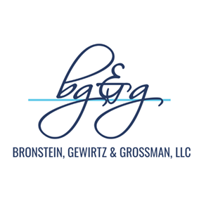 Bronstein, Gewirtz and Grossman, LLC, Thursday, December 2, 2021, Press release picture