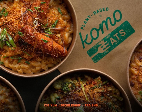 KOMO Plant Based Foods Inc., Thursday, November 25, 2021, Press release picture
