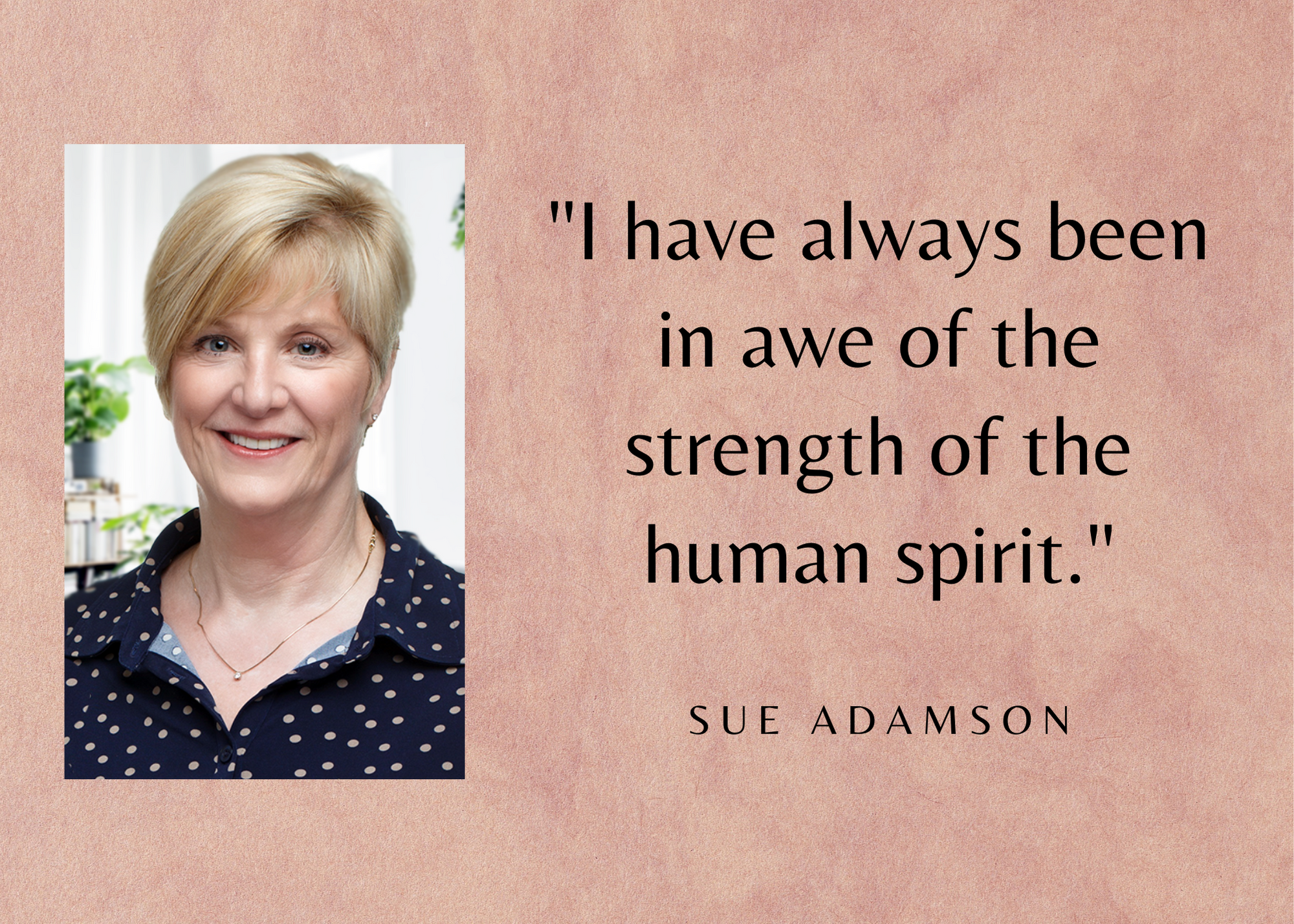 Sue Adamson, Tuesday, December 7, 2021, Press release picture