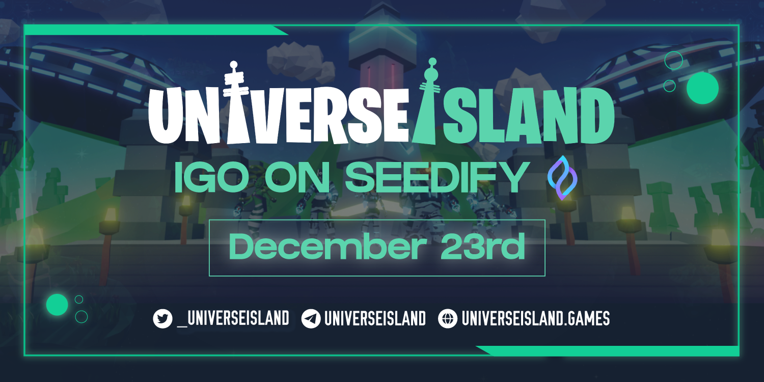 UNIVERSE ISLAND LLC, Monday, December 20, 2021, Press release picture