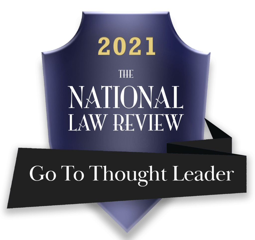 2021 National Law Review Go-To Thought Leader Award