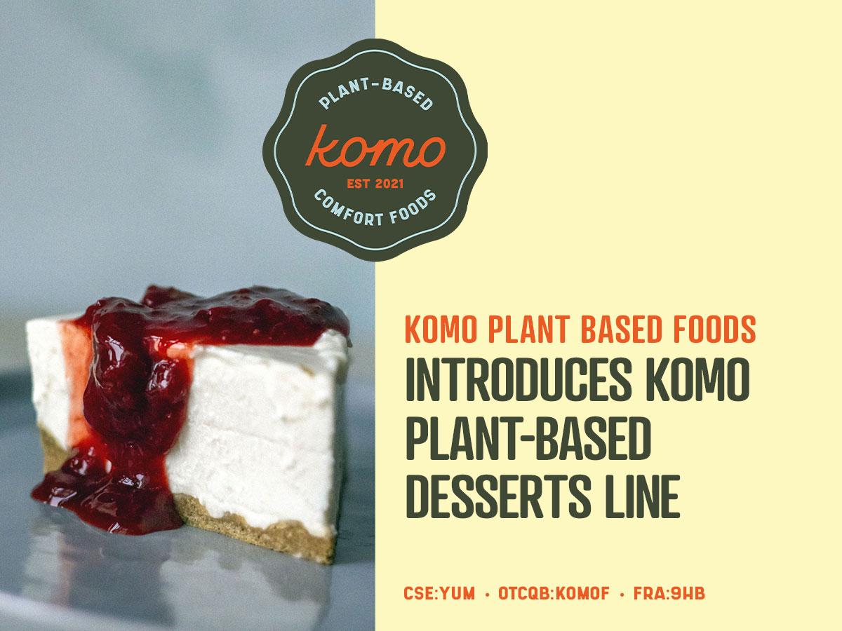 KOMO Plant Based Foods Inc., Thursday, January 27, 2022, Press release picture