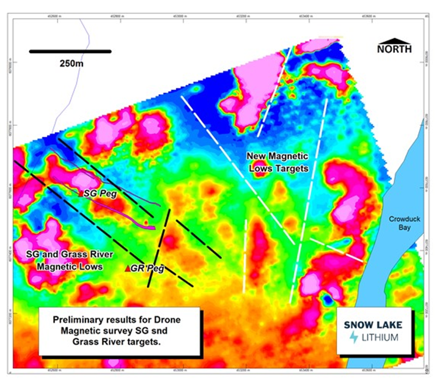 Snow Lake Resources Ltd., Tuesday, February 15, 2022, Press release picture
