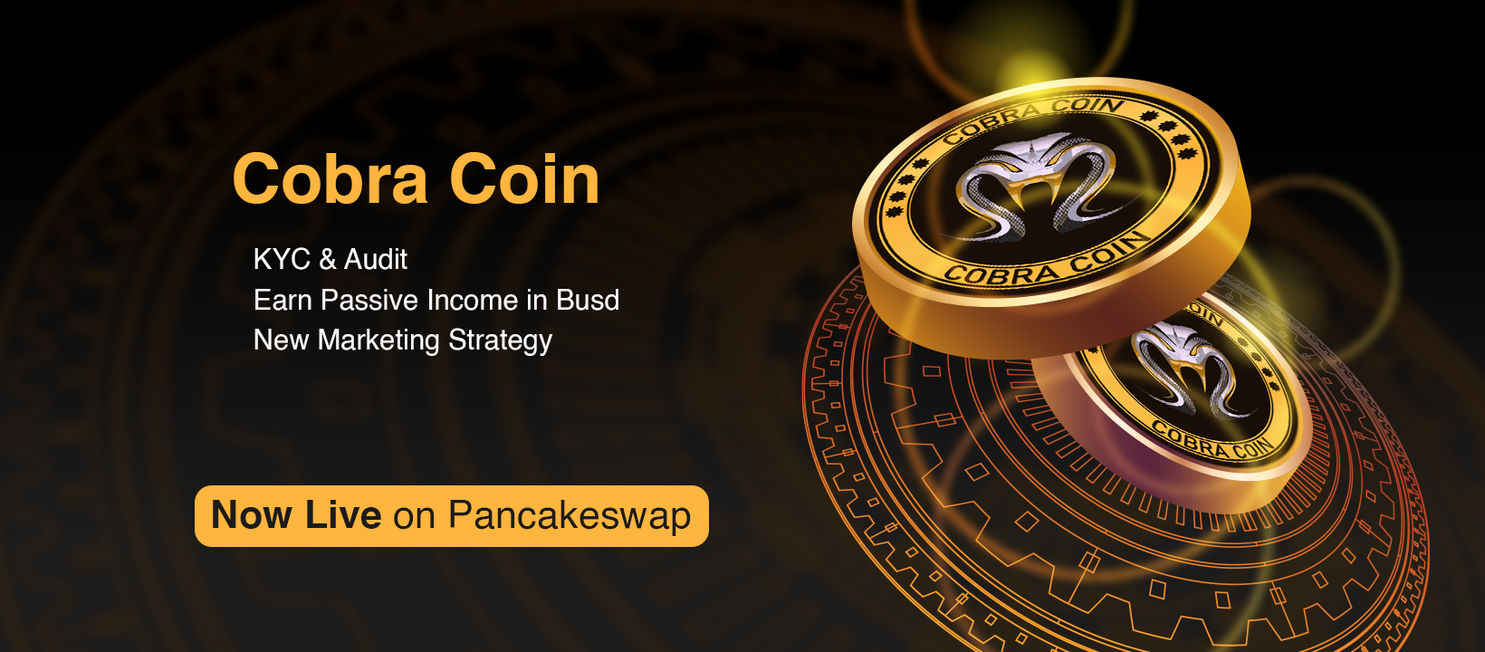 Cobra Coin, Monday, February 14, 2022, Press release picture