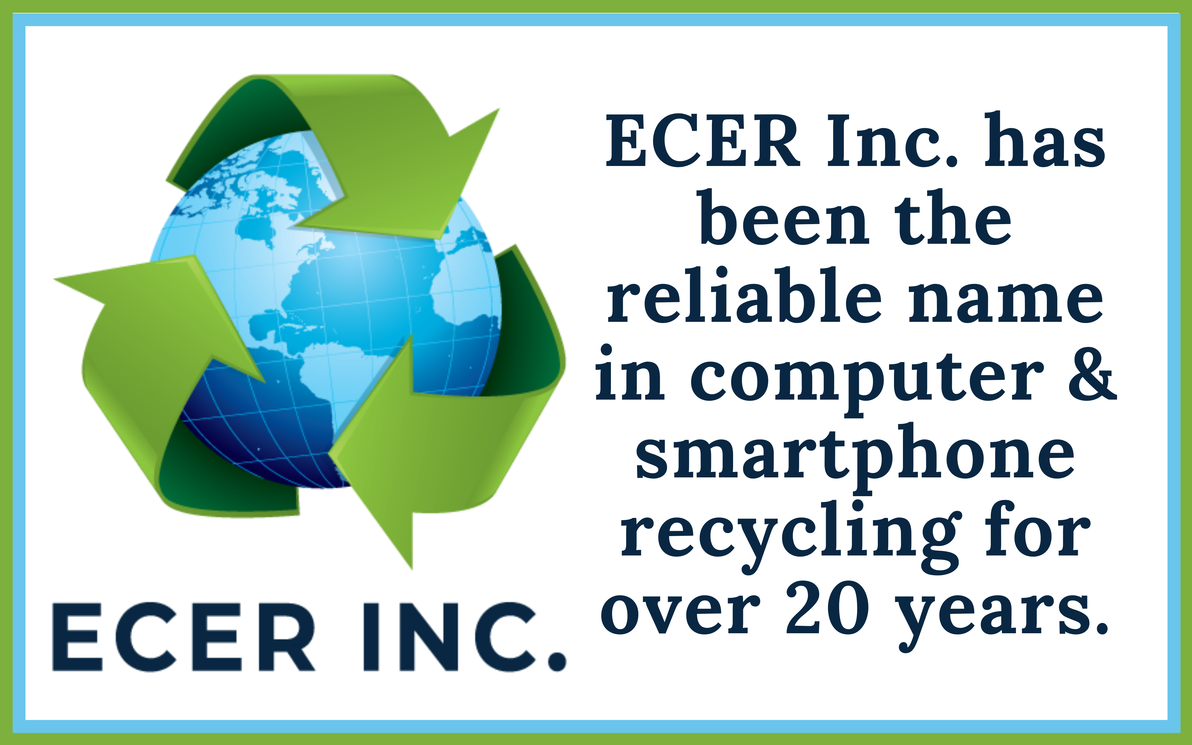 East Coast Electronics Recycling, Thursday, February 17, 2022, Press release picture