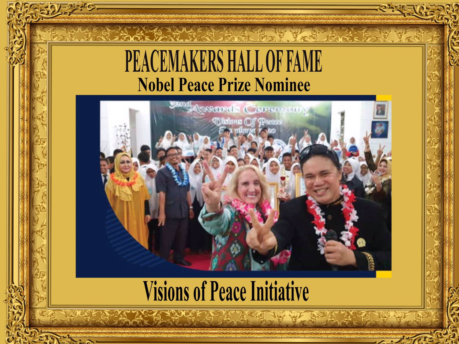 Visions of Peace Initiative, Wednesday, March 9, 2022, Press release picture