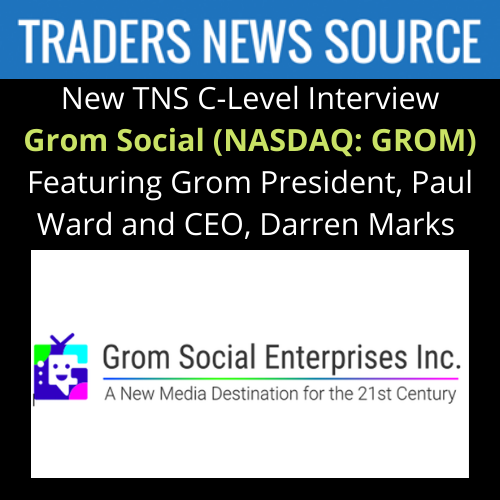 Traders News Source, Monday, March 14, 2022, Press release picture