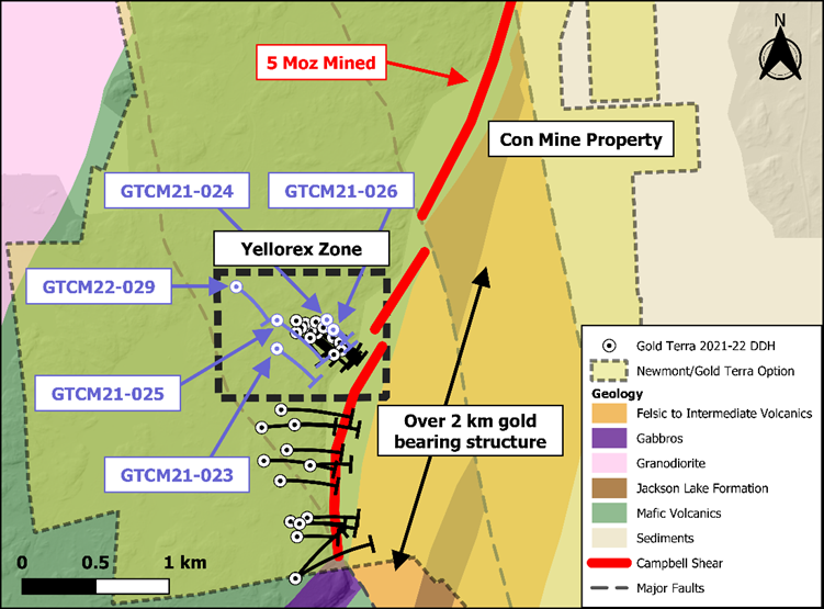 Gold Terra Resources Corp, Tuesday, March 15, 2022, Press release picture