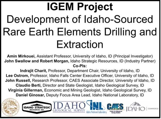 Idaho Strategic Resources, Inc., Tuesday, March 15, 2022, Press release picture