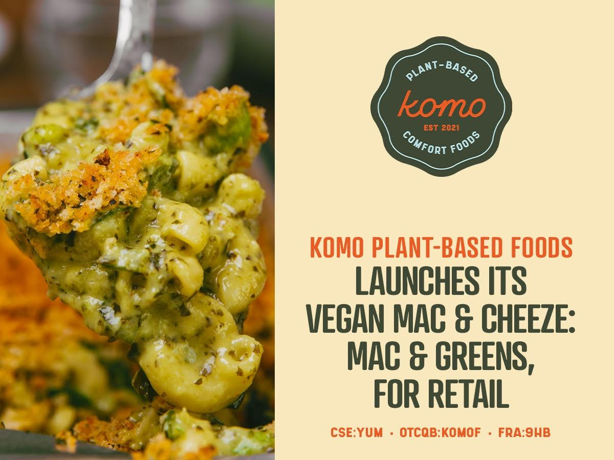 KOMO Plant Based Foods Inc., Thursday, March 31, 2022, Press release picture