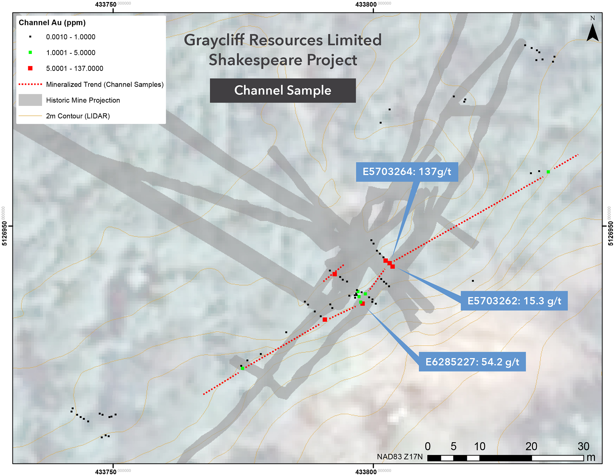Graycliff Exploration Ltd., Tuesday, April 26, 2022, Press release picture