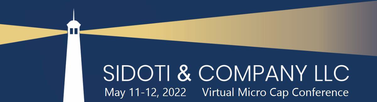 Sidoti & Company, LLC, Monday, May 9, 2022, Press release picture