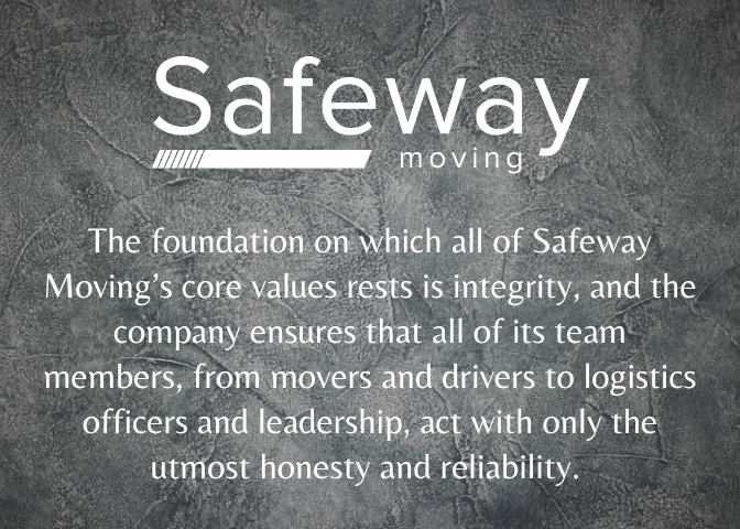 Safeway Moving, Wednesday, May 18, 2022, Press release picture