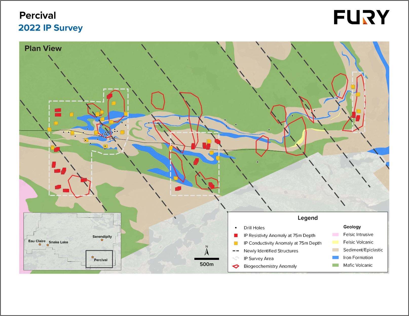 Fury Gold Mines, Sunday, May 15, 2022, Press release picture