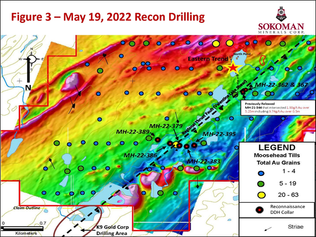 Sokoman Minerals Corp., Wednesday, May 18, 2022, Press release picture