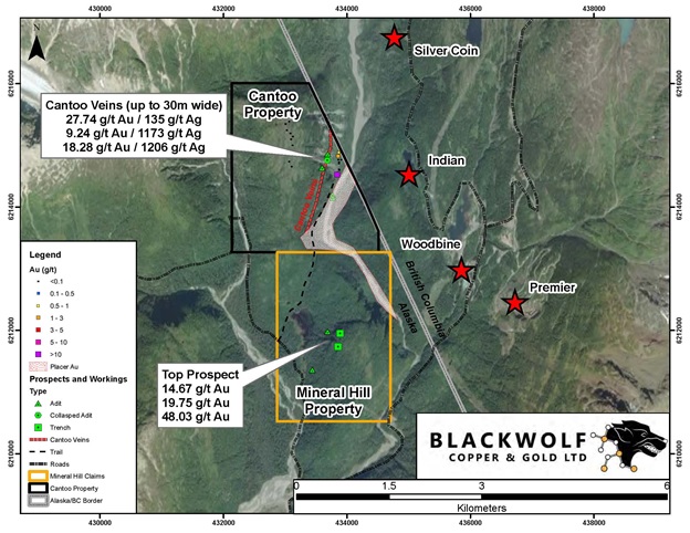 Blackwolf Copper and Gold Ltd, Tuesday, May 24, 2022, Press release picture