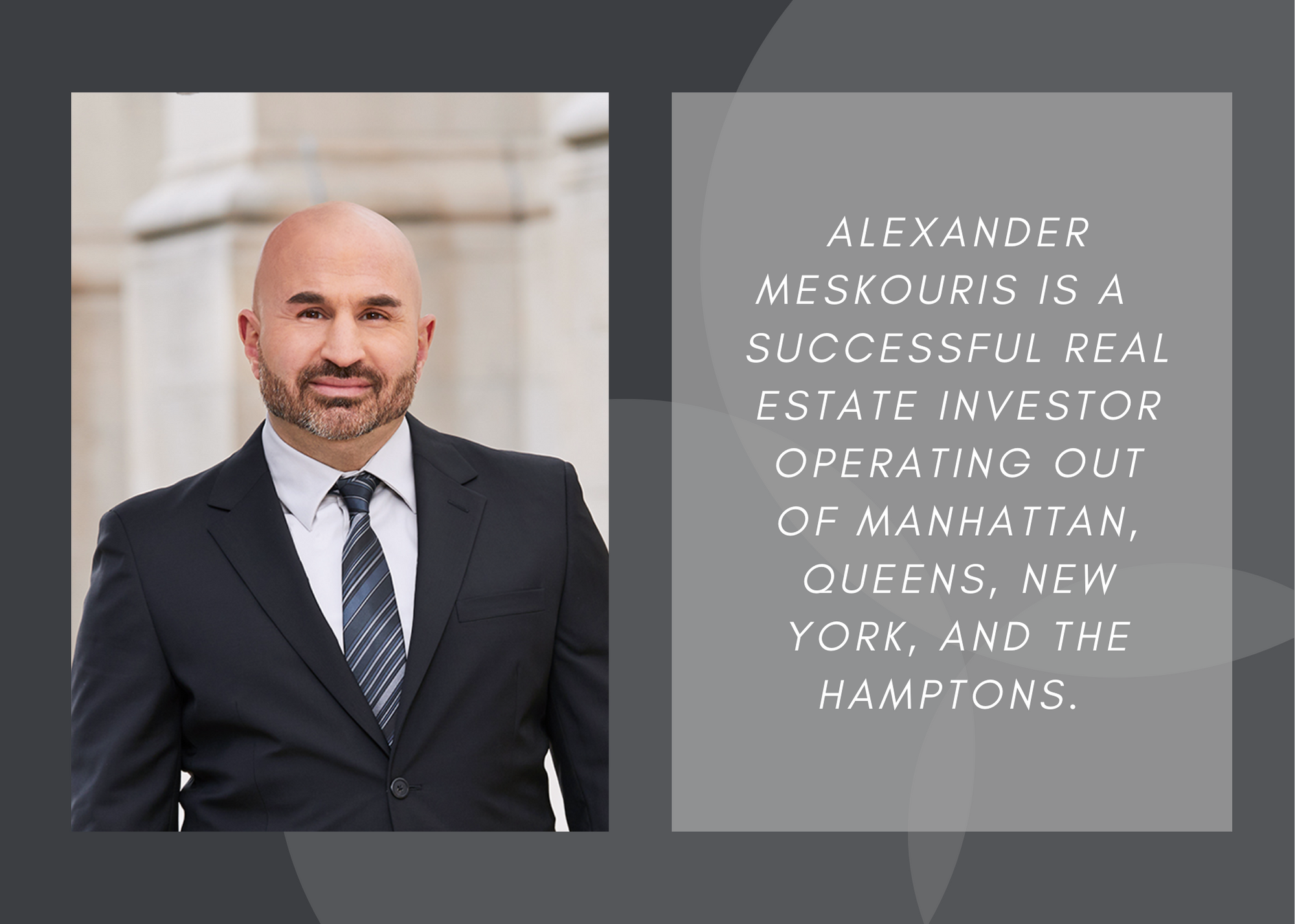 Alexander Meskouris, Thursday, May 26, 2022, Press release picture