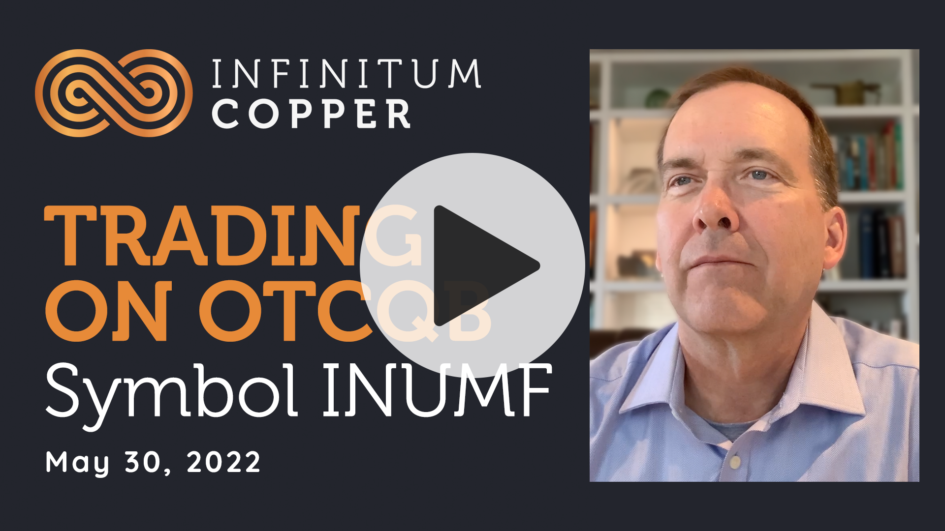 Infinitum Copper, Monday, May 30, 2022, Press release picture